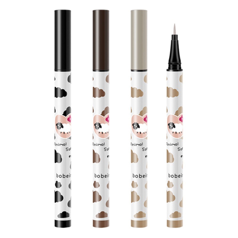 Liquid Eyeliner Pen Silkworm Outline Shadow Waterproof Non-Smudge Long-Lasting Novice Beginner Ultra-Fine Innovative Coloring