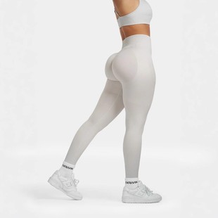 2025 Cross-Border European and American Nulux High-Intensity Yoga Pants Seamless High-Waist Butt-Lifting Sports Fitness Pants for Women Wholesale