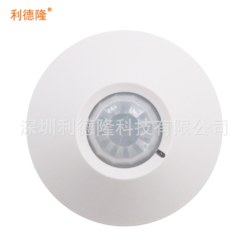 有线红外探测器 吸顶型低误报红外探头 窗户防盗报警红外探头