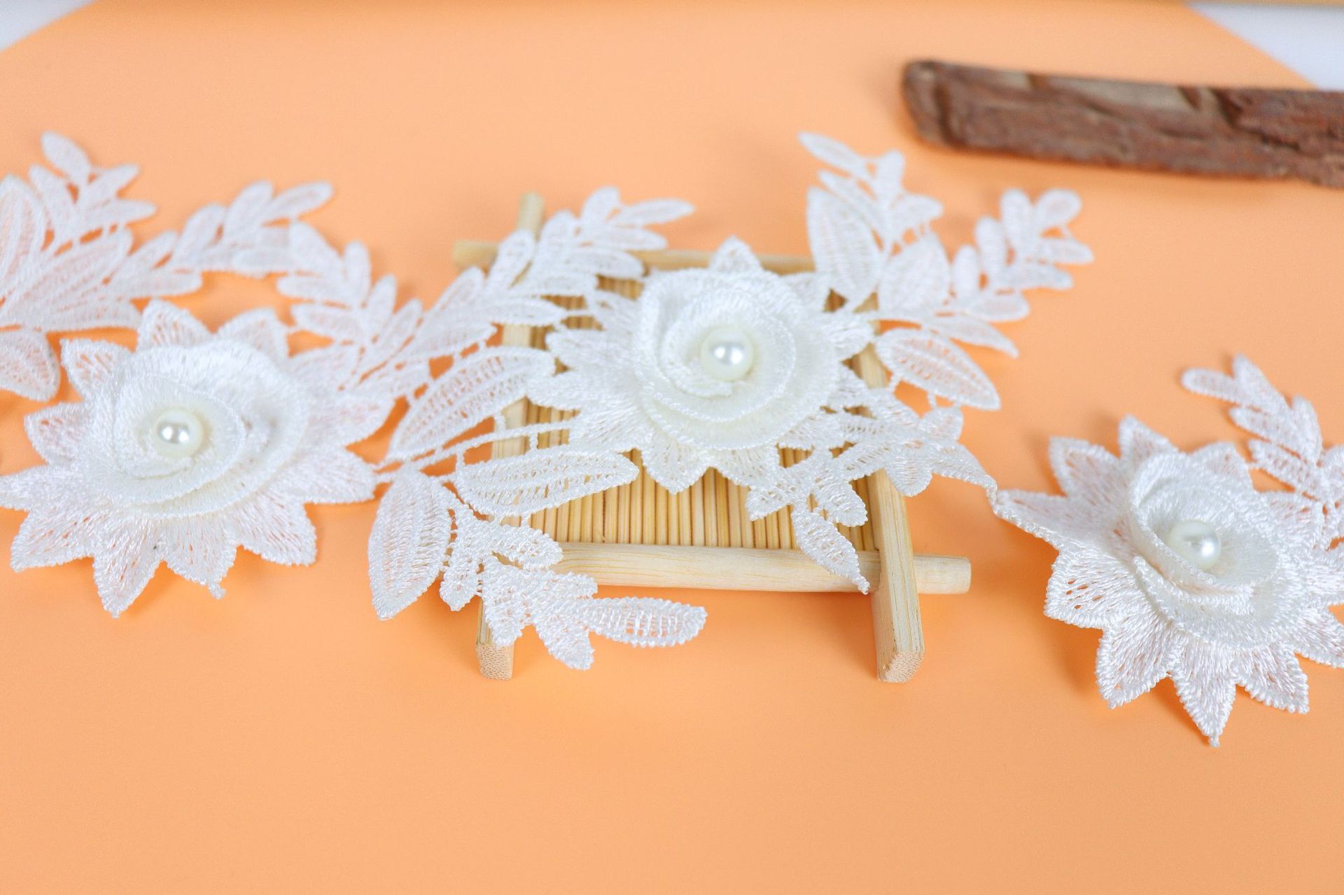 钉珠水溶刺绣条码