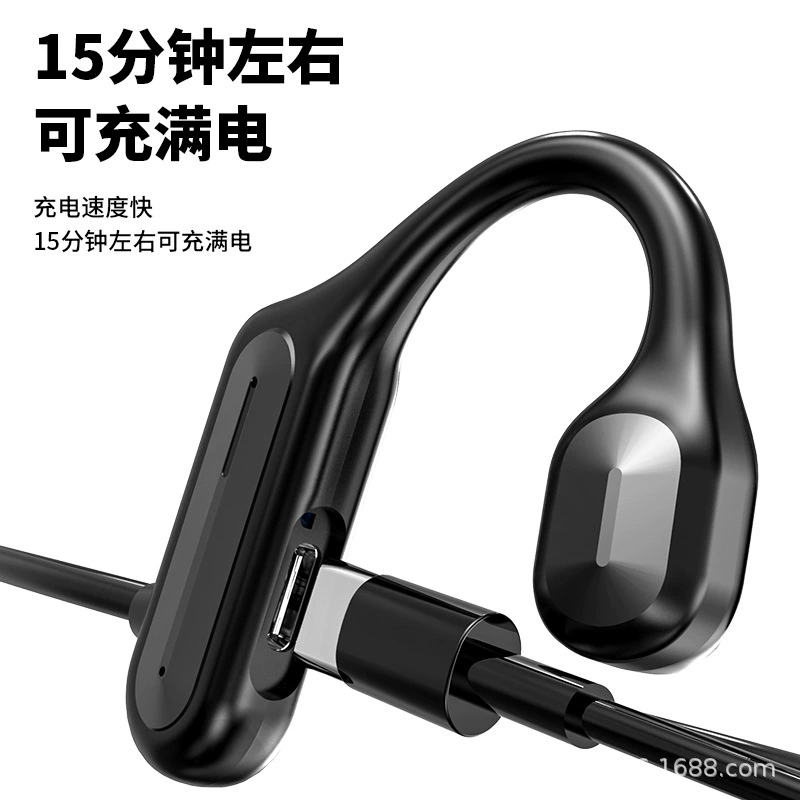 Граница - офис частная модель костная проводимость Bluetooth наушники с ультра-долгой батареей, беспроводные, без движения ушей, оптовые