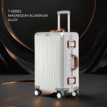 德国工艺全金属铝镁合金拉杆箱20/24/28寸行李箱男女万向轮旅行箱