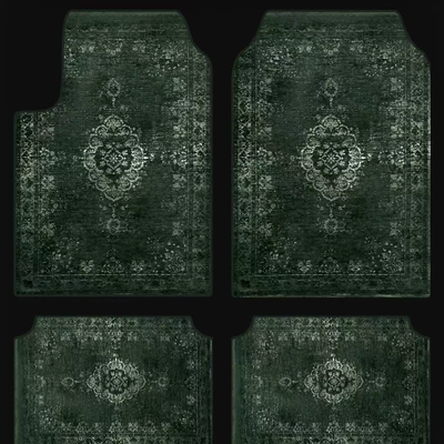 Floor Mats and Carpets Four-Piece Set, Avtomobil döşəmə paspasları - zy-cross-border-floor-mat-four-piece-set-34-3344cm-two-piece-pack