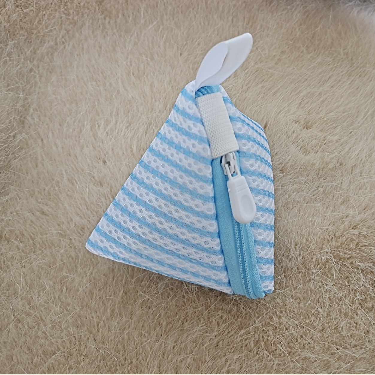 파란색 줄무늬 12*12cm