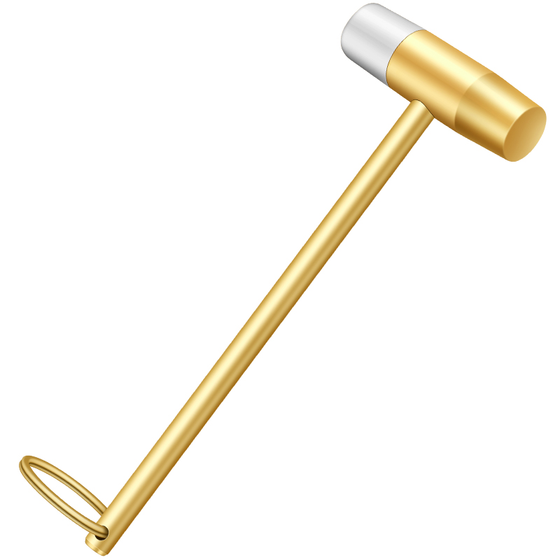 纯铜迷你铜锤防爆防磁无火花锤子钟表维修手工安装工具圆锤小榔头