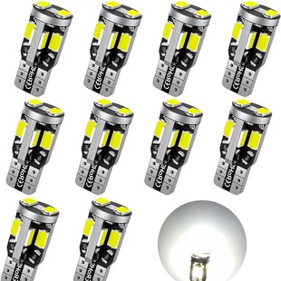 Cross-Border Hot Selling T10 Canbus 5630/5730 10Smd Led Width Light License Plate Light Reading Light