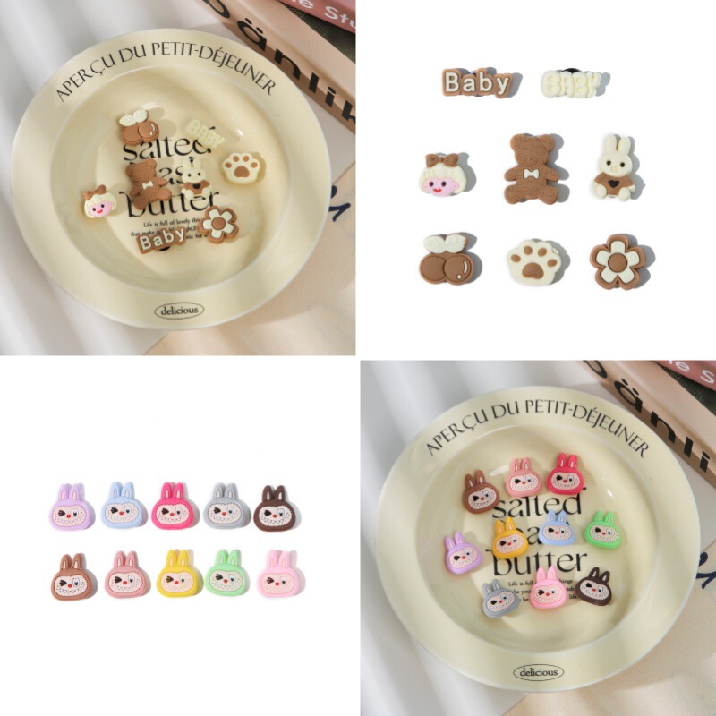 2025 new hole shoes jewelry buckle creative explosions cross-border DIY cartoon soft rubber shoes factory explosions wholesale