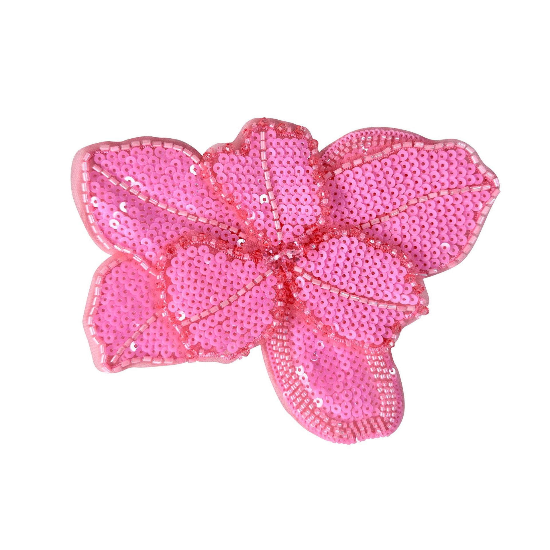 Flores de sequillas accesorios de ropa DIY decoración parche de ropa de escenario bordado calcomanías coreanas