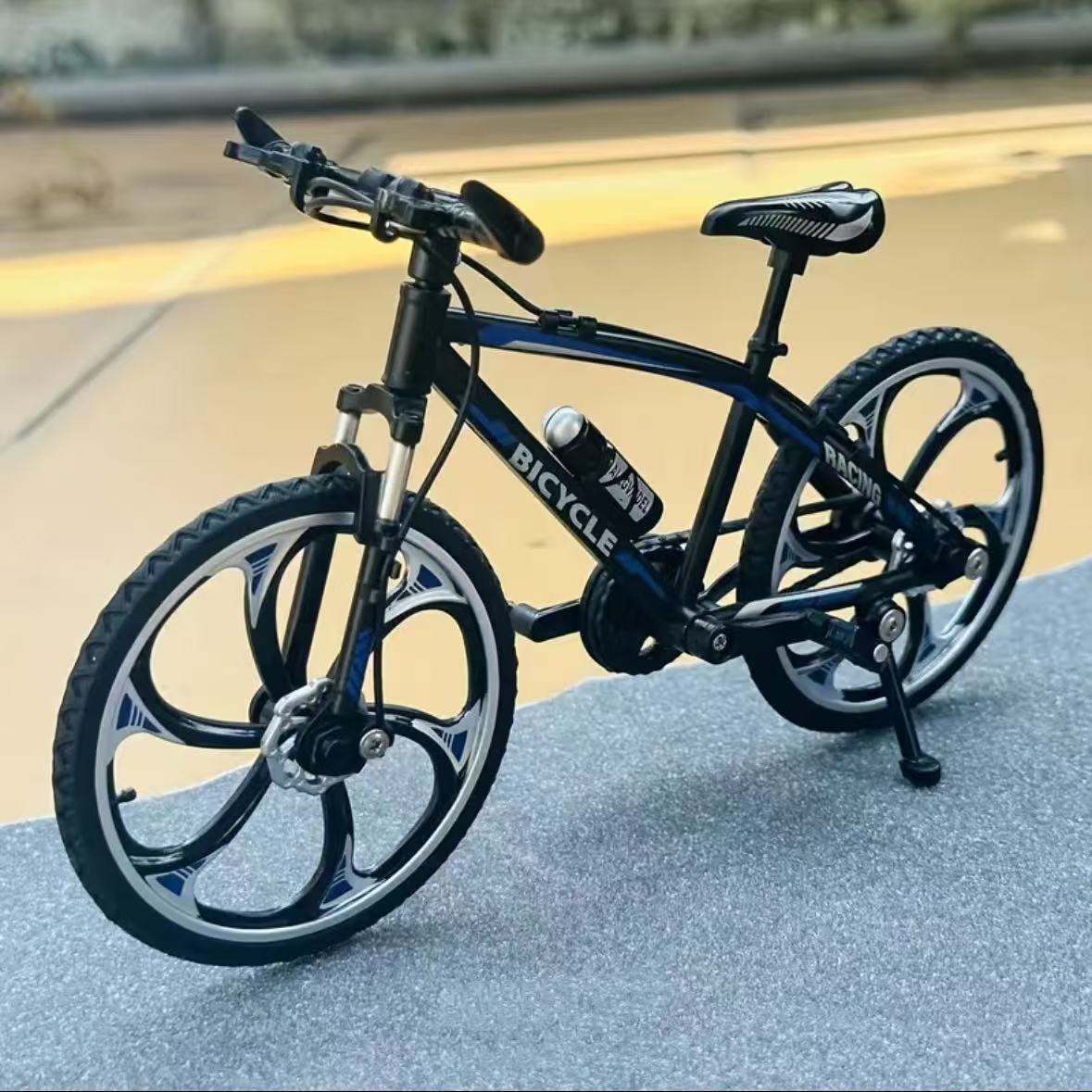 충격 흡수 산악 자전거 블루 블랙 [전자상거래 상자] 20*6*14