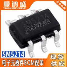 ԭװ SM5214 ��װSOT23-6 800mA 20V ﮵�����Գ��ICоƬ