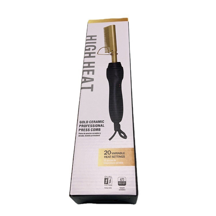 Amazon cepillo de cobre eléctrico de doble uso seco y húmedo, cepillo de pelo recto, cepillo de pelo rizado para permanente doméstico, cepillo de pelo al por mayor image 6