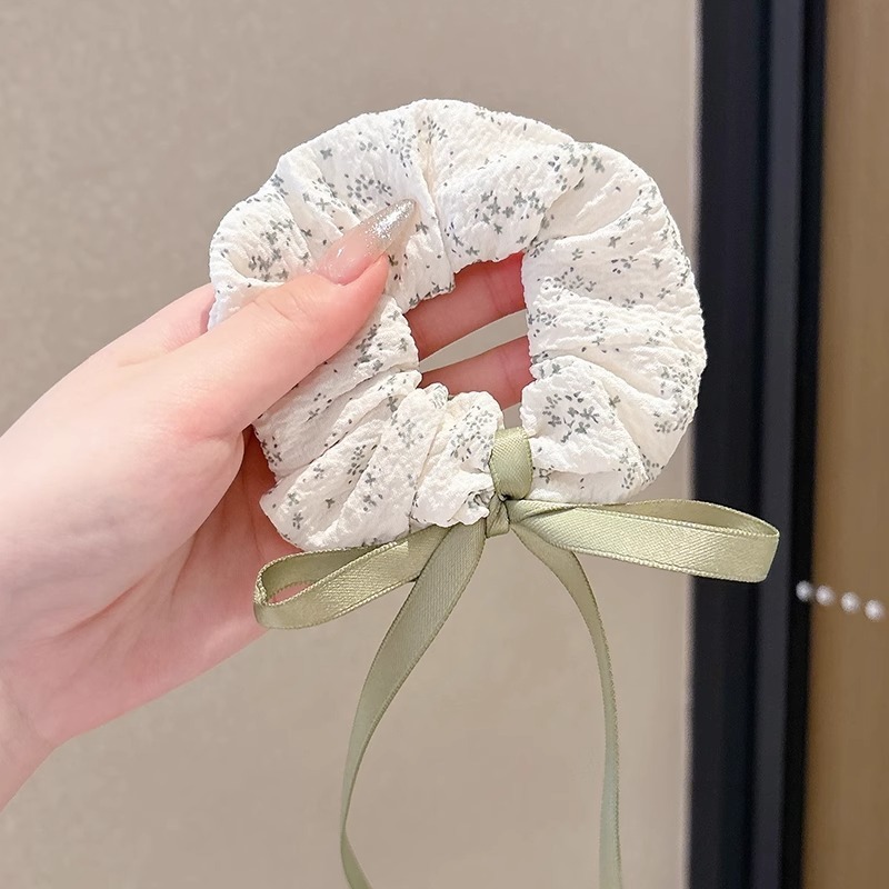 复古风碎花蕾丝蝴蝶结发夹女款网红同款潮流头饰热销饰品批发|undefined