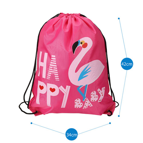 Swimming Strap Pouch Drawstring Dual-Shoulder Bag, Unisex Large Capacity Portable Sports Fitness Bag, Hot Spring Storage Bag