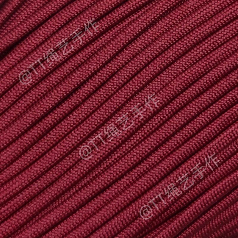 4mm七芯伞绳550磅尼龙绳EDC手工线绳DIY编织伞绳户外帐篷绳5米/扎|undefined