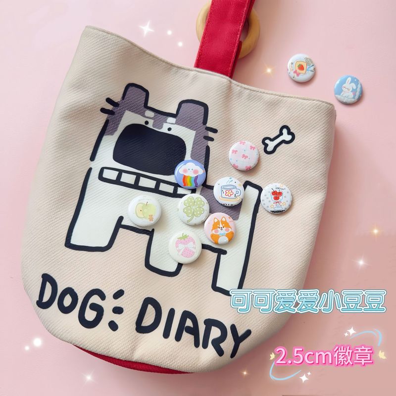 リトルベア 25 ミリメートルミニバージュエリー昔ながらのブローチかわいいバッジ diy 学生ハンドブックかわいいセット小さなピン|undefined