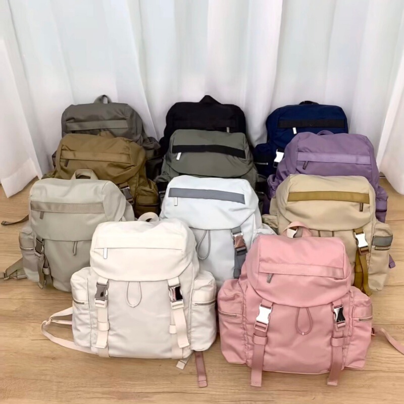 Lulu New Backpack 14L Explosive-Proof Bag Commuter Bag 25L Large Capacity Outdoor Sports Mountaineering Bag Travel Backpack Lulu New Backpack 14L Explosive-Proof Bag Commuter Bag 25L Large Capacity Outdoor Sports Mountaineering Bag Travel Backpack
