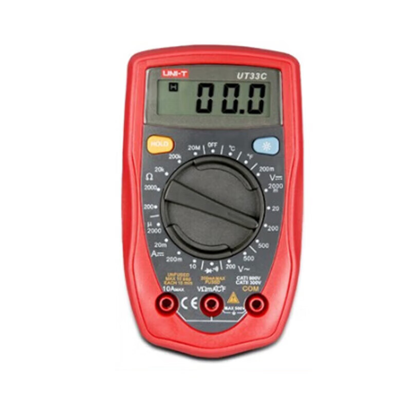UNI-T UT33C multímetro digital de mano (2 a generación) rango automático