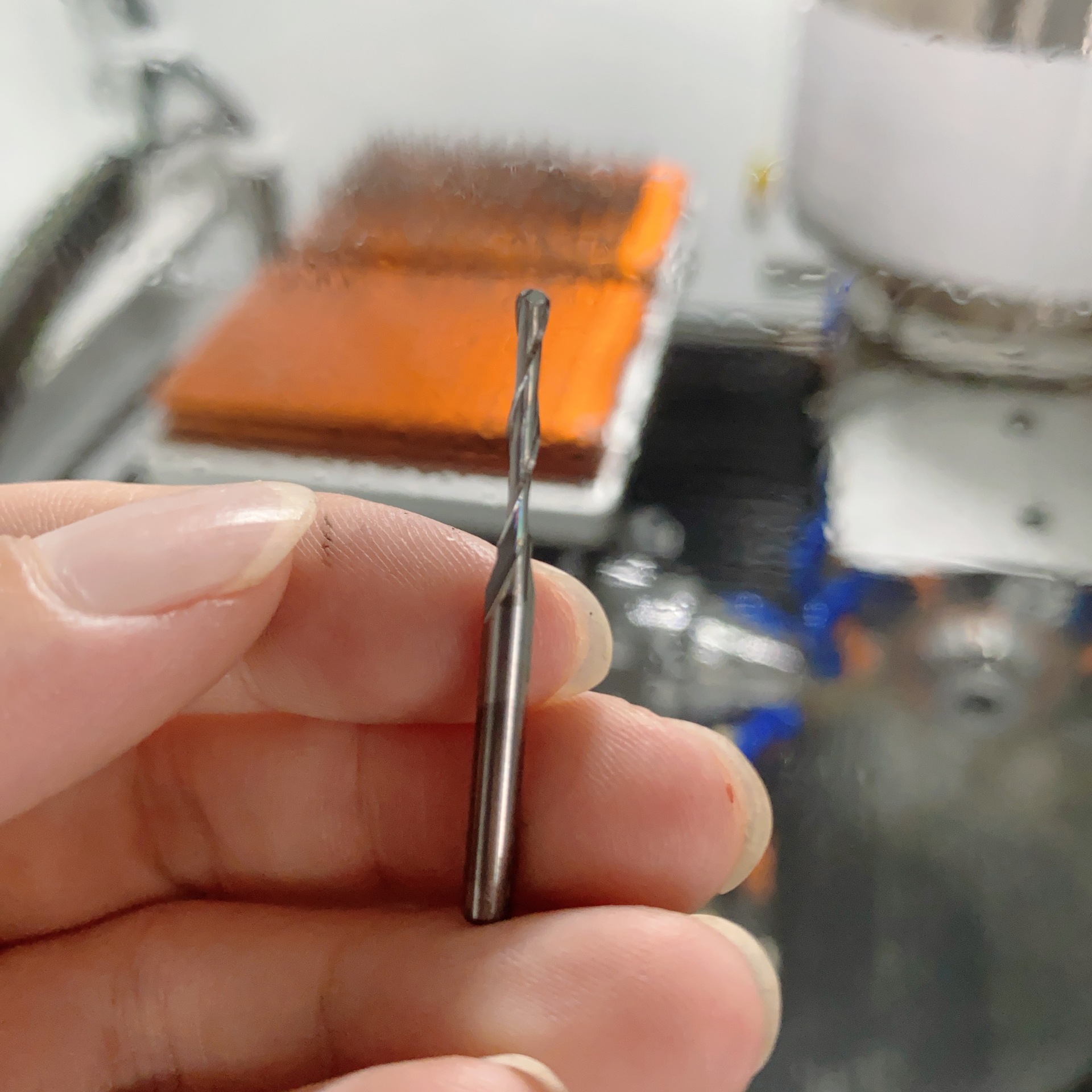 批发代加工3.175mm双刃螺旋球头钨钢铣刀亚克力广告PVC密度板实木