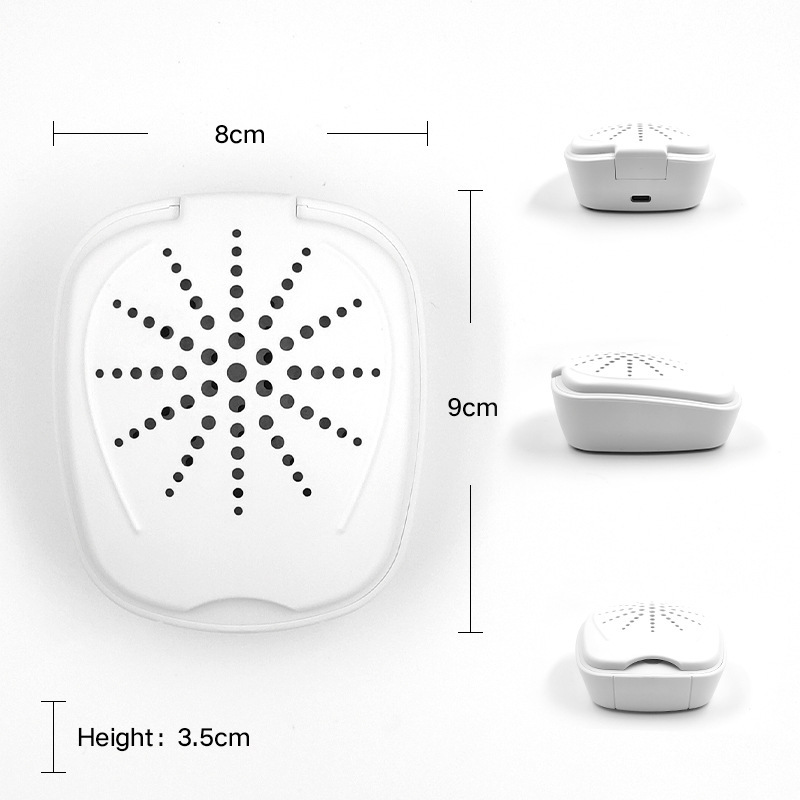 Caja de secado electrónico para audífonos transfronterizos, secador de temporización multifuncional, caja de esterilización y secado UV a prueba de humedad y deshumidificación