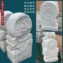 门口寺庙定制汉白玉门墩