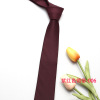 Classic suit, tie, colored accessory, 6cm