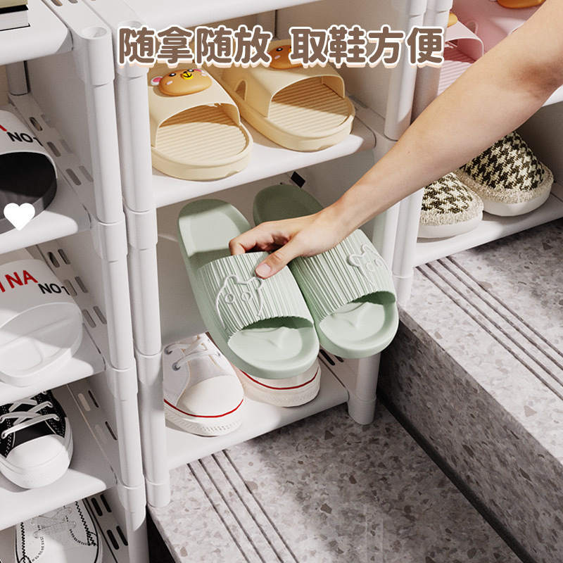 階段の靴棚は簡単で、階段の上の靴棚は家庭の入り口に下駄箱の階段式の省スペースを収納します。|undefined