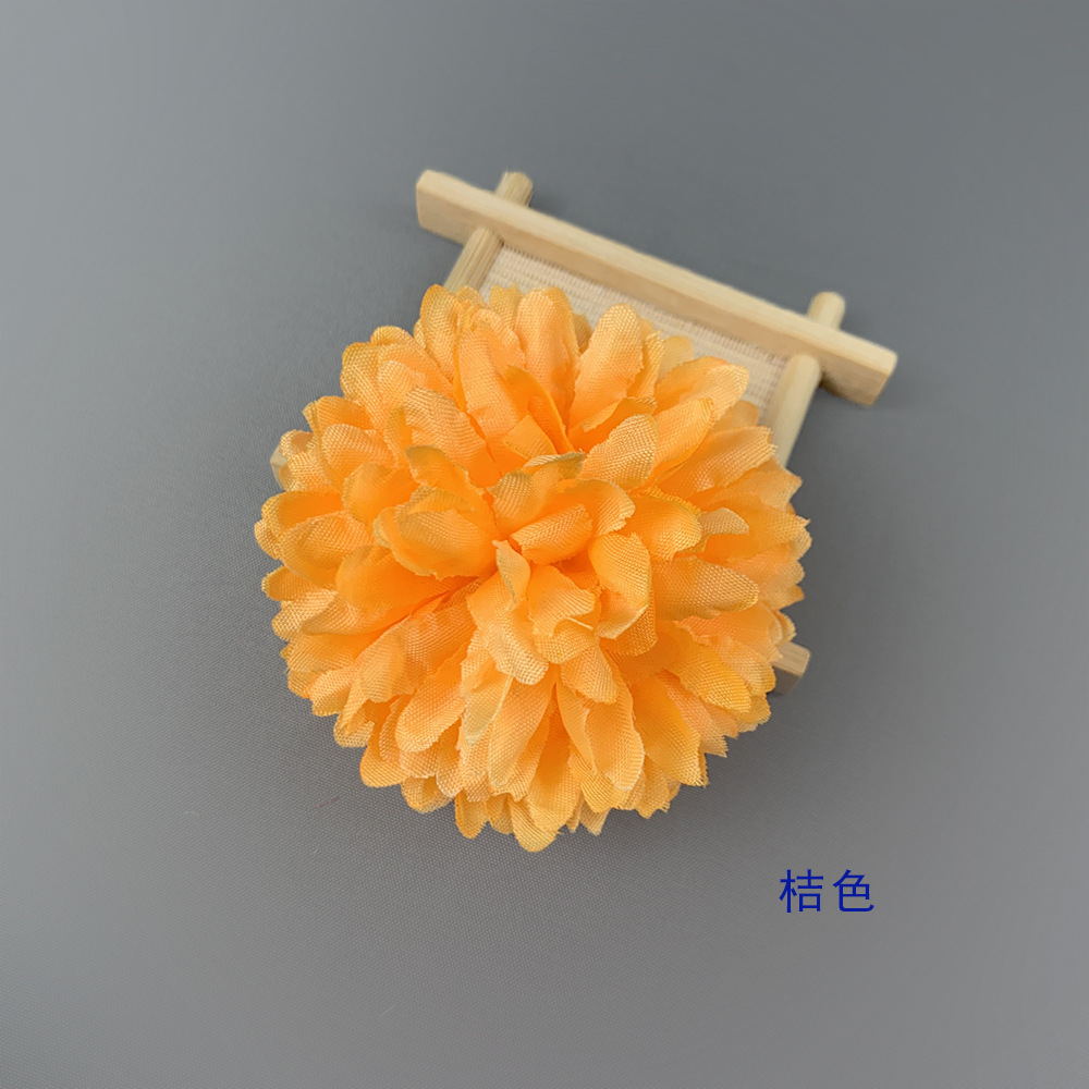 Simulación bola de flores de 7cm boda decoración del hogar al por mayor diy ping pong bola de flores falsas flores de seda fotos