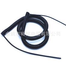 PVC/PU彈簧電源線 可伸縮螺旋線 適配電腦機箱等電子機器便捷阻燃