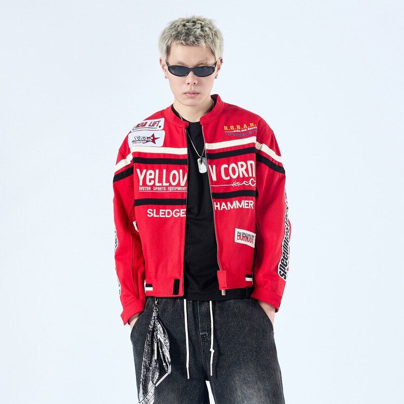 Spring and Autumn Cool Pilot Jacket 2026 New Casual Baseball Jacket for Men Versatile Loose Korean Style Trendy Coat Spring and Autumn Cool Pilot Jacket 2026 New Casual Baseball Jacket for Men Versatile Loose Korean Style Trendy Coat