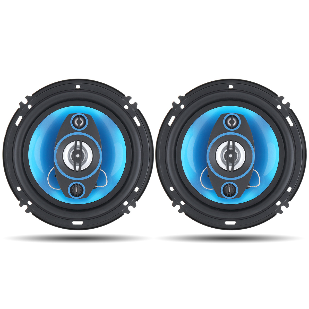 Los altavoces están disponibles en stock para altavoces de coche de 4 pulgadas, suministros de audio para coche de 5 pulgadas transfronterizos y altavoces coaxiales de 6 pulgadas.