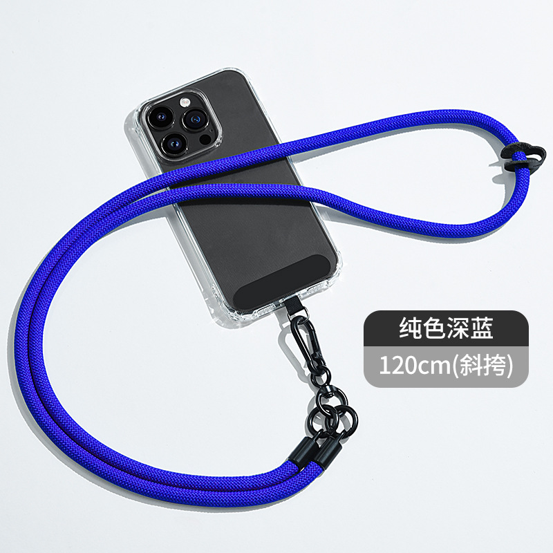 Cordón de teléfono móvil al por mayor crossbody ajustable avanzado Halter muñeca tejida Sling back clip caja del teléfono móvil correa de cordón