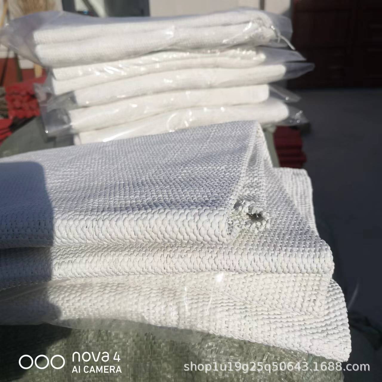 石棉被石棉毯 电焊防火毯厨房阻燃灭火毯消防器材