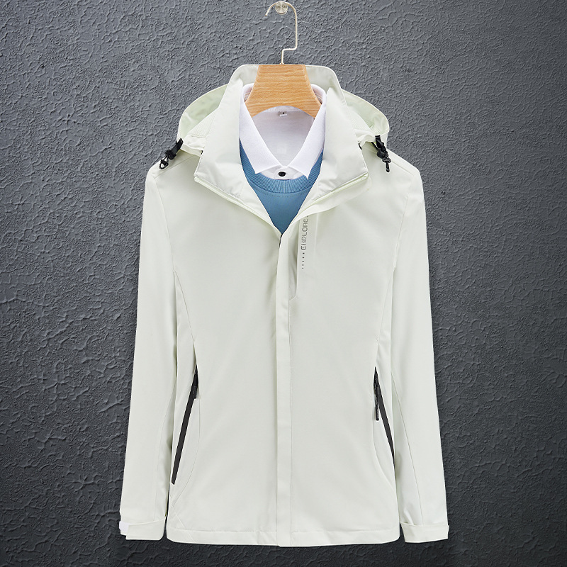 Xilina outdoor single-layer jacket for men and women, spring and autumn windproof and waterproof jacket, sports and leisure wear group purchase