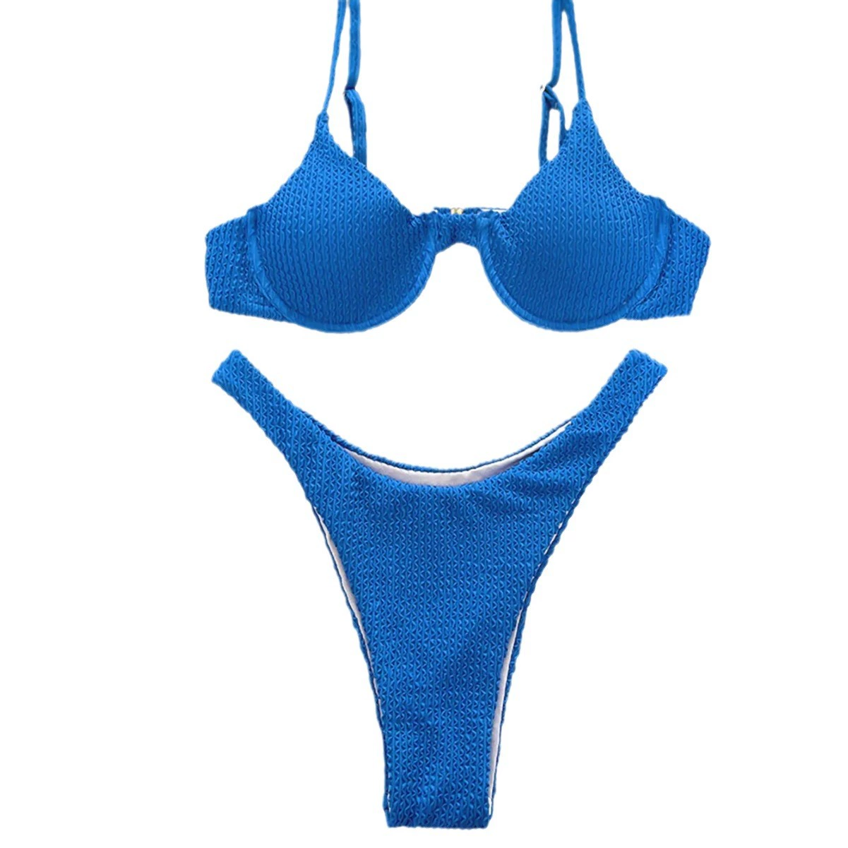 Supporting sexy blue swimwear, Russia, European style, wholesale