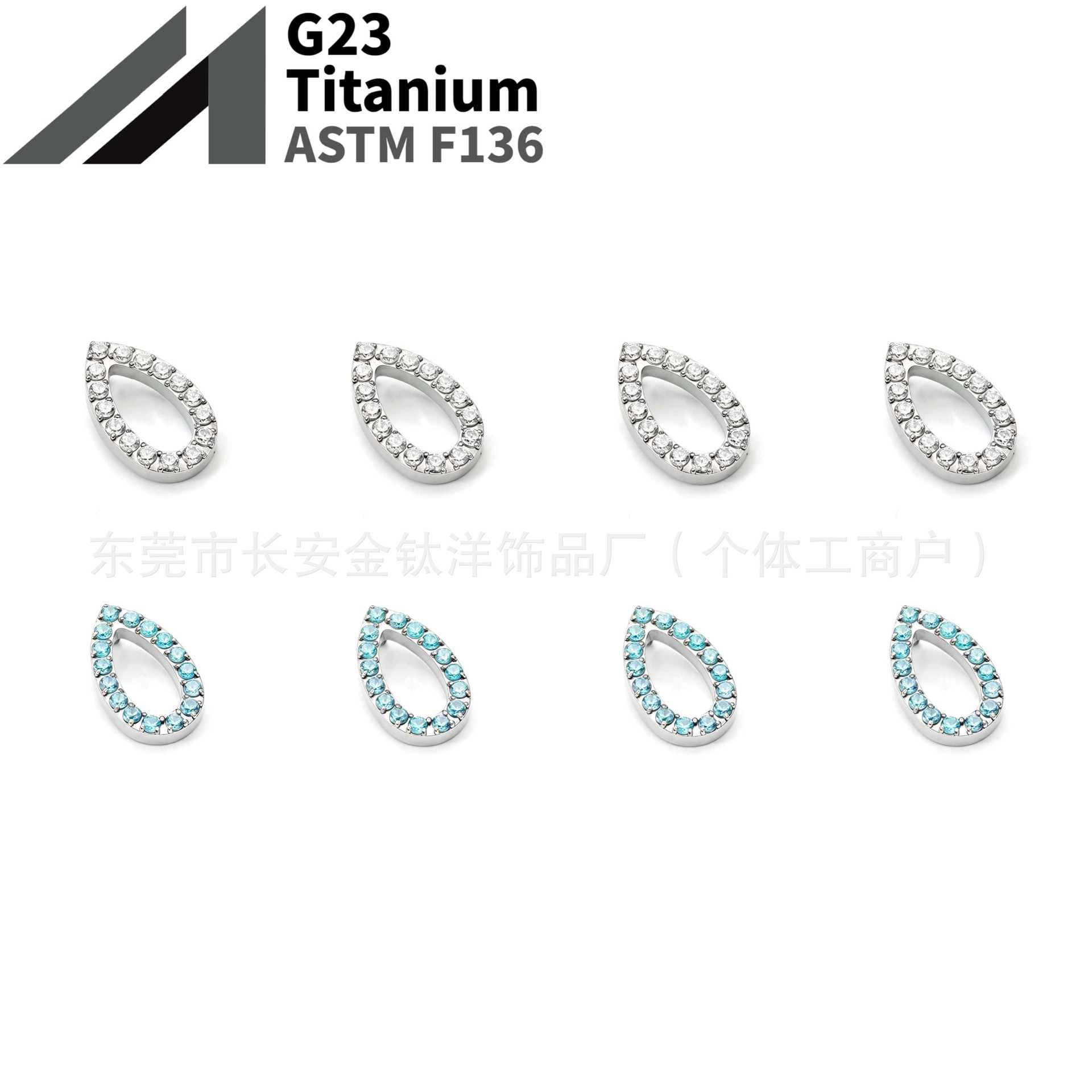 16G labret stud size and finish detail