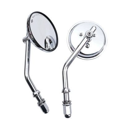 a universal convex reflective surface, Motorcycle rearview mirror