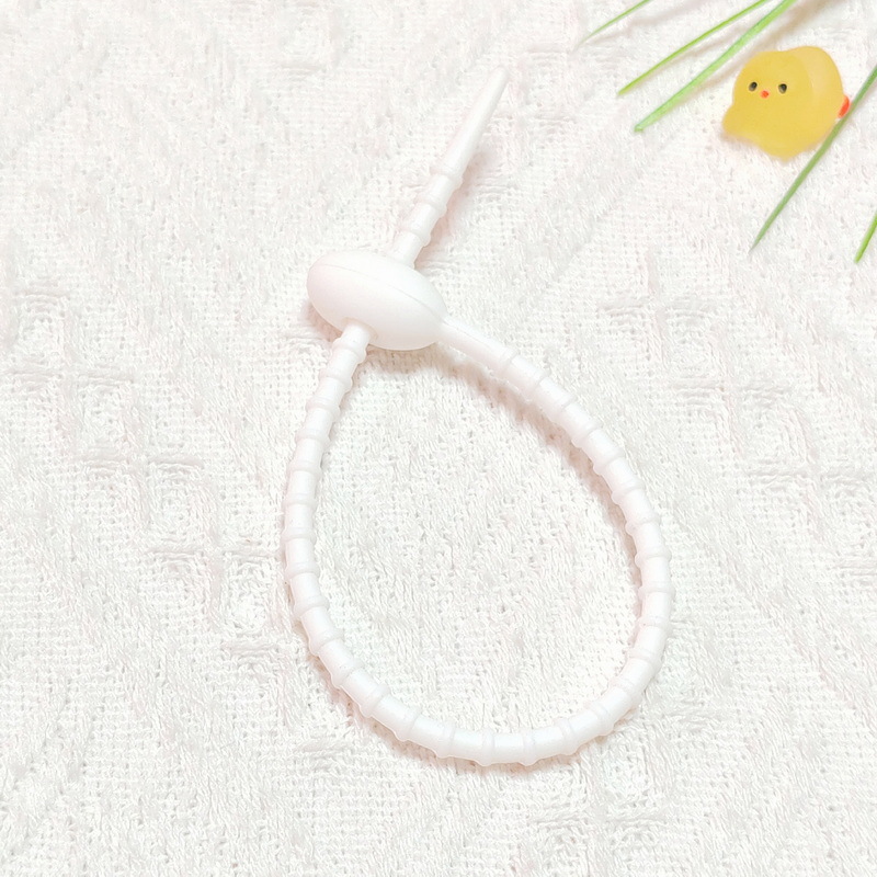 22CM 길이의 실리콘 타이, XQ9046-19 흰색