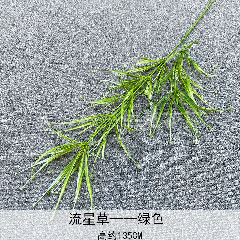 Flores de boda de alta calidad de flores de madera verde de bambú y lirio de pino masson de alta calidad