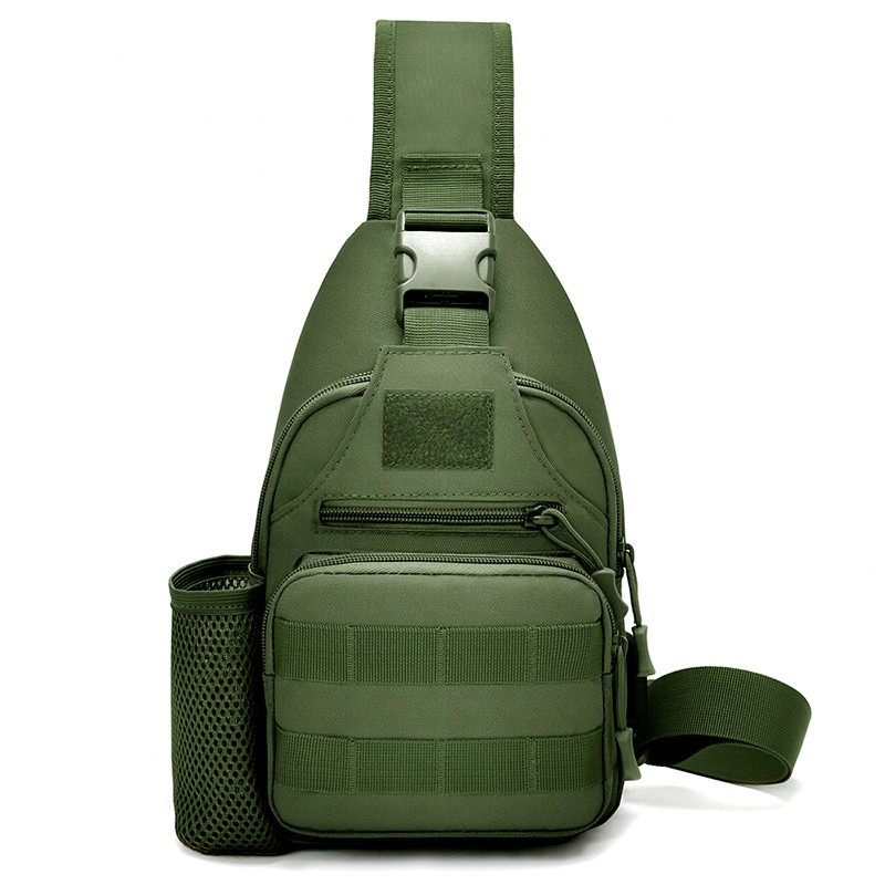 Bolso de pecho de los hombres crossbody bolsa de camuflaje multifuncional mochila táctica al aire libre crossbody bolsa de lona ocio deportes bolsa Luya