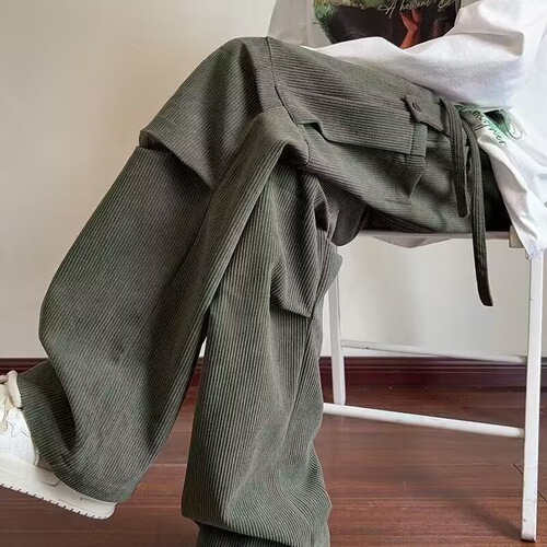 Origin Versatile Style 300g Heavy-Duty LED Casual Pants Trendy Harajuku Artistic Simple New Arrival Fashion