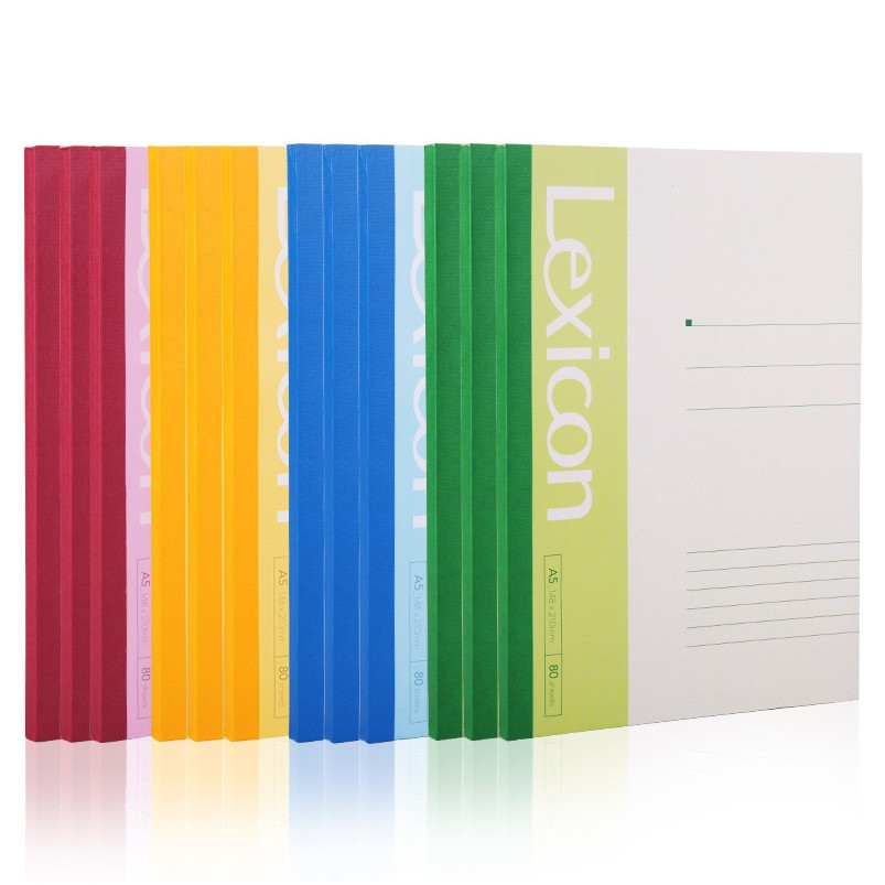 Deli A5/B5 cuaderno 100 páginas copia suave 60 páginas estudiante línea horizontal libro 30 20 páginas diario Libro de Negocios