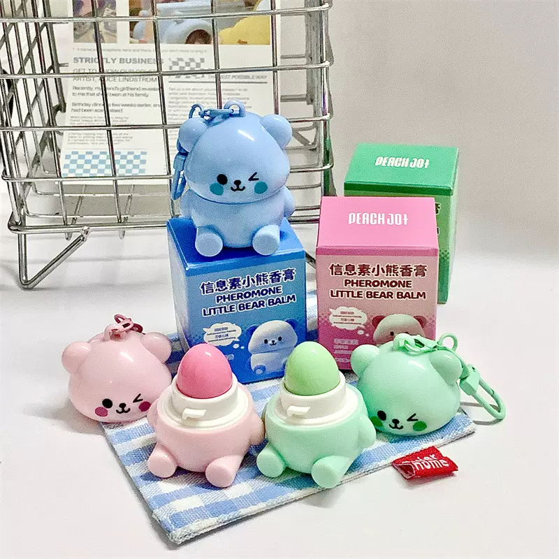 PEACH JO+信息素小熊系列香膏固体香膏香水香体膏持久淡香少女