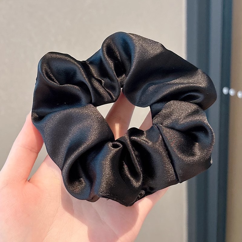 Anillo de cabello de intestino grande coreano para mujeres de alto nivel toallas cuadradas cuerdas de cabello de alta elasticidad y elásticas duraderas flojas flojas