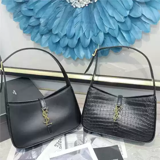 2026 New YSL Style Genuine Leather Women's Bag - Premium Texture, Fashionable Hobo Shoulder Bag