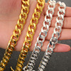 Trend fashionable ankle bracelet, copper chain, accessory, European style, simple and elegant design, wholesale