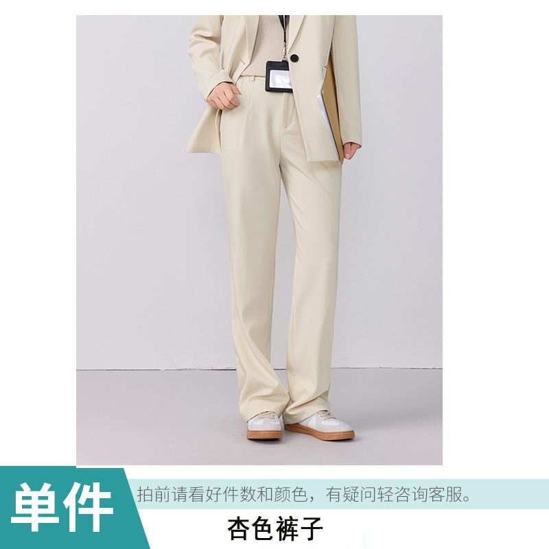 灰色西装套装女2025新款春秋气质高级感职业装正装工作服西服外套|undefined