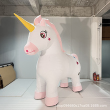 充气独角兽卡通人偶服装儿童动漫玩偶服装卡通小马宝莉活动演出服