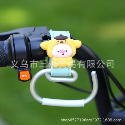 No-Drill Helmet Lock, Aluminum Alloy – Other Electric Vehicle Accessories - r-style-blue-belt-yellow-dudu