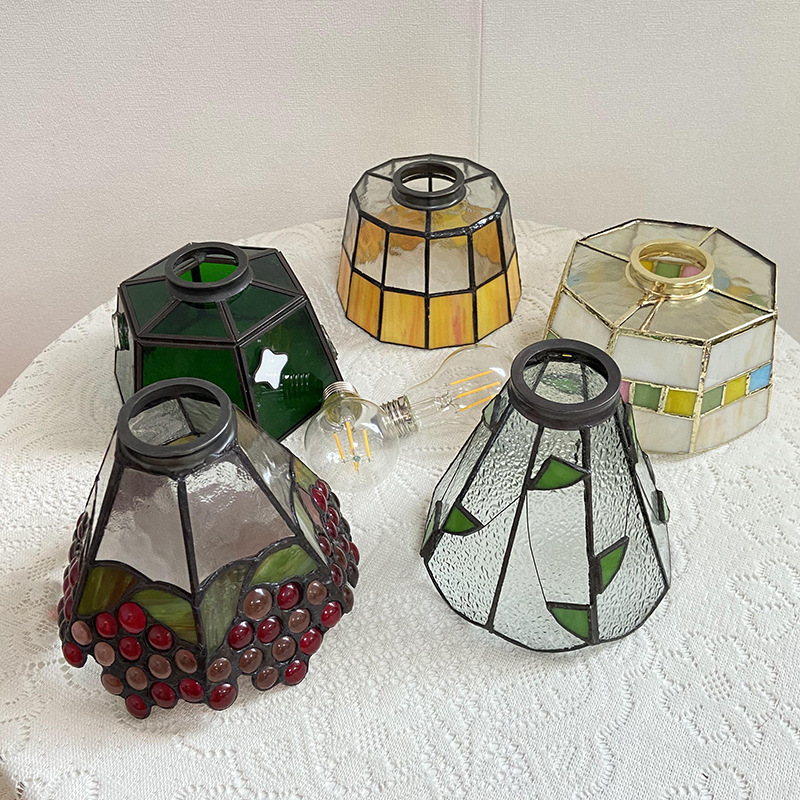 Lámpara de Araña de Vidrio de Estilo Vintage Americano, Fabricada en Cobre, para Restaurante, Bar, Pasillo, Venta Directa de Fábrica en Guangdong Zhongshan