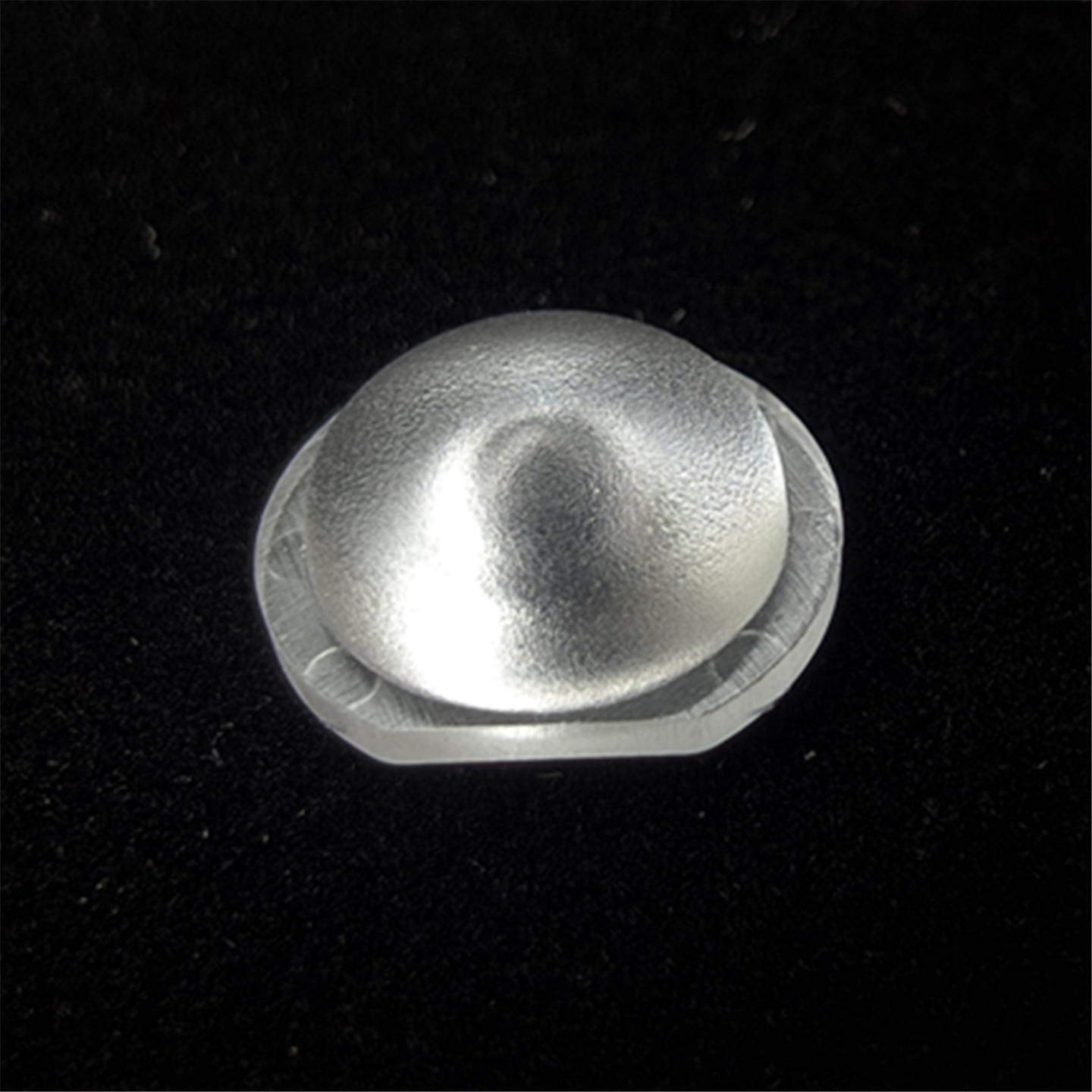 5050 Astigmatism 170 Degree Lens LED Optical Components, 12mm Diameter Diffuse Reflection, Footless Acrylic Frosted LED Beads